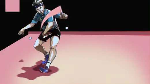 Dessin de ping-pong 2