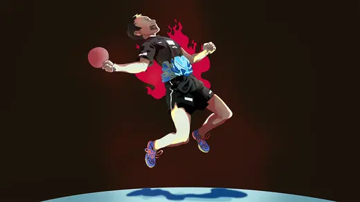 Dessin de ping-pong 5