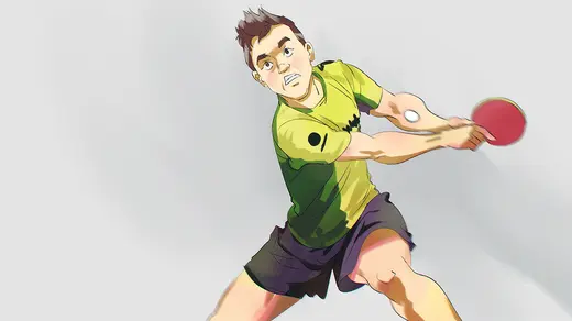 Dessin de ping-pong 25