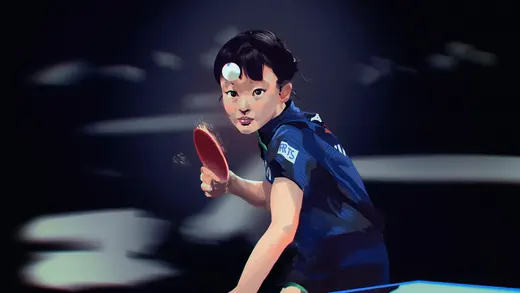 Dessin de ping-pong 28