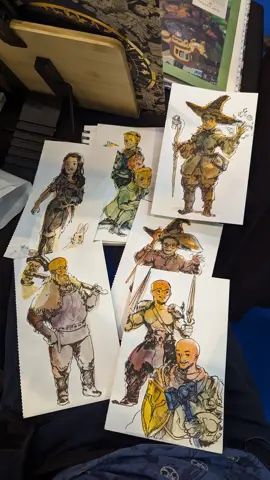 Portrait de commande en héros de RPG, par Nayth (1/22)