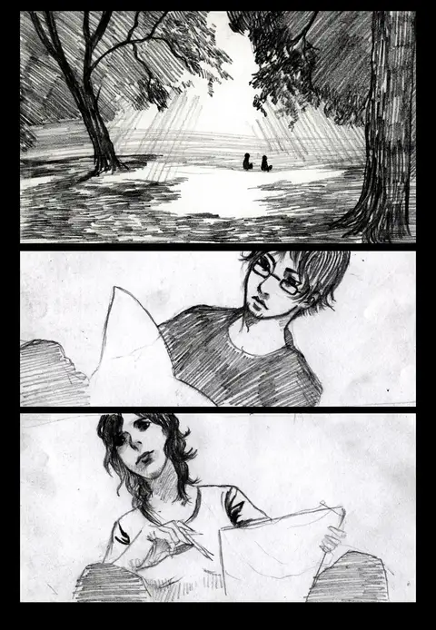 Dessin, avril 2008