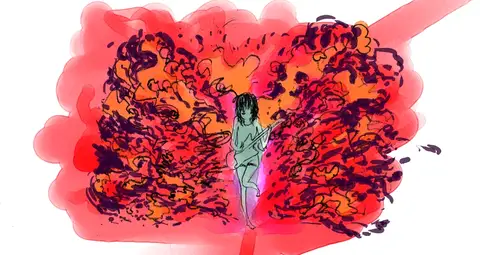Dessin, juin 2008