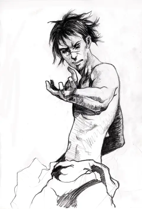 Dessin, juillet 2008