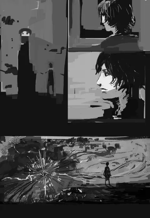 Dessin, août 2008
