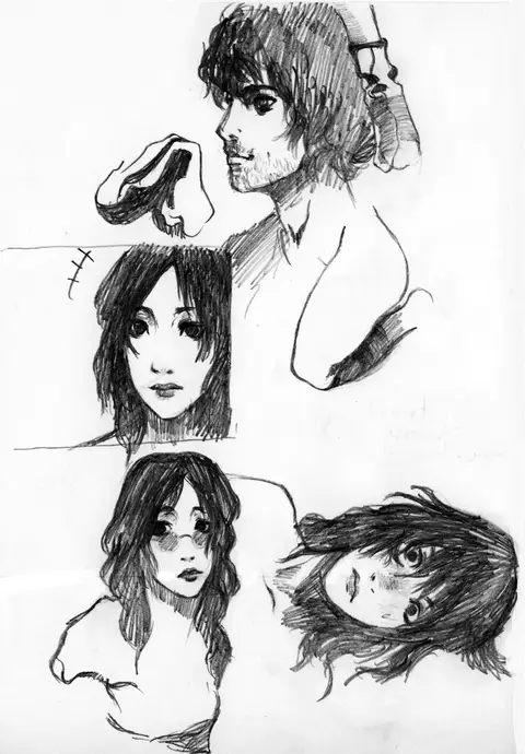 Dessin, septembre 2008