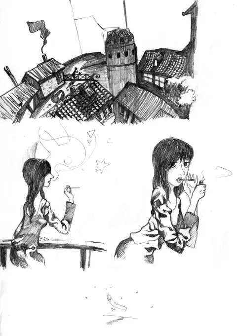 Dessin, septembre 2008