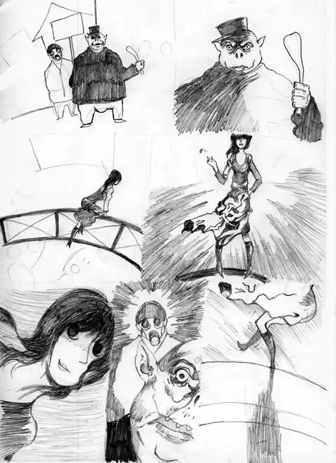 Dessin, septembre 2008