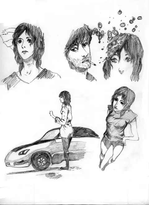Dessin, septembre 2008