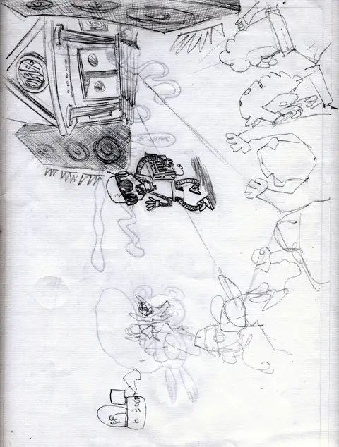 Dessin, septembre 2008