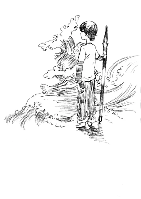 Dessin de Nayth, décembre 2008 (1/12)
