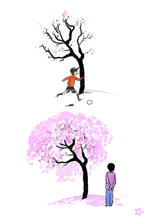 Dessin de Nayth, avril 2009 (2/7)