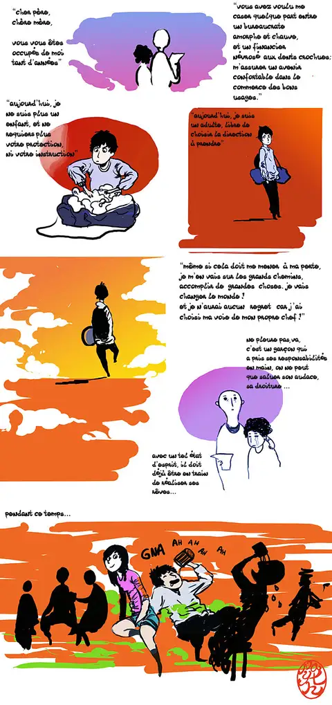 Dessin de Nayth, juin 2009 (4/10)