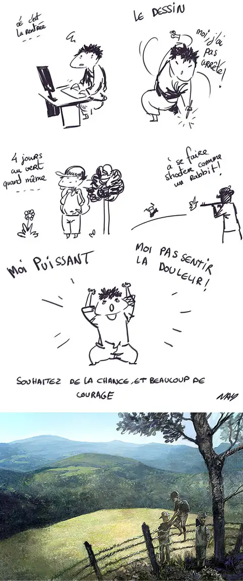 Dessin, septembre 2010