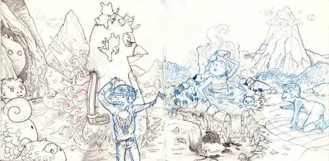 Dessin, février 2011