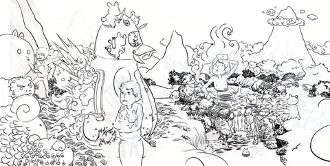Dessin de Nayth, mars 2011 (2/8)