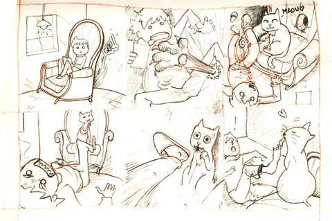 Dessin de Nayth, avril 2011 (3/7)