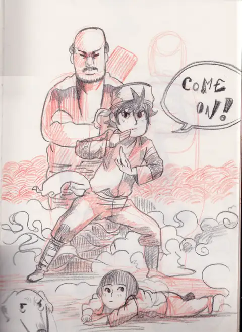 Dessin, juillet 2011