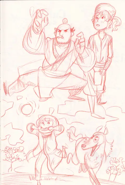Dessin, août 2011