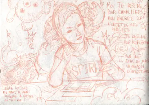 Dessin, juin 2012