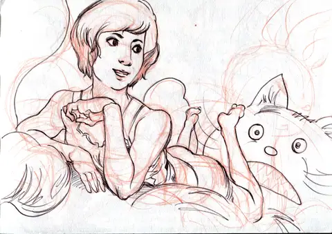 Dessin, juin 2012
