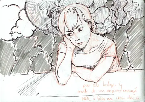 Dessin, juillet 2012