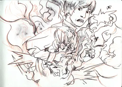 Dessin, juillet 2012
