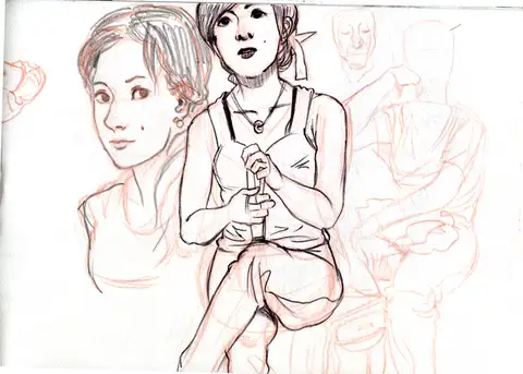 Dessin, juillet 2012