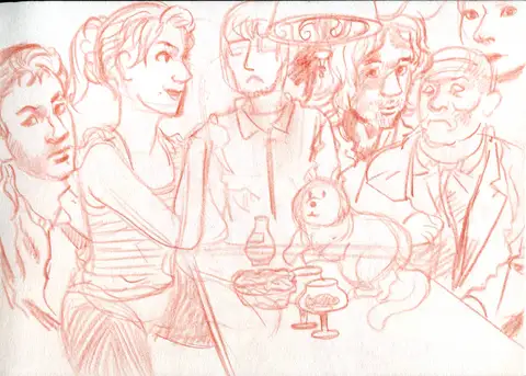 Dessin, juillet 2012