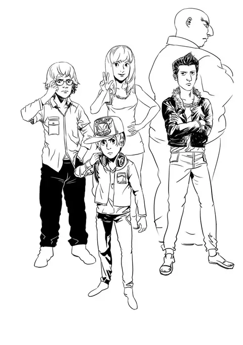 Dessin, août 2013