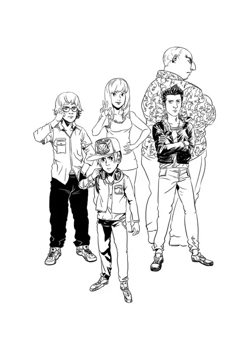 Dessin, août 2013