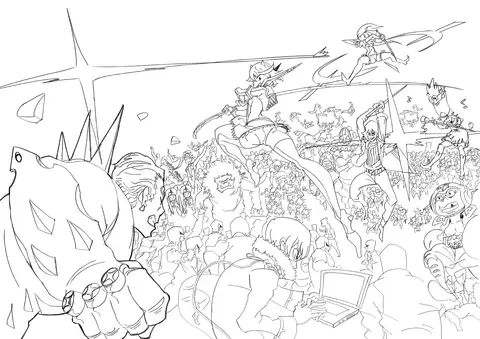 Dessin, mai 2014