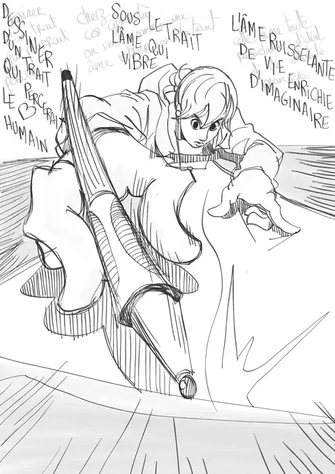Dessin, août 2014