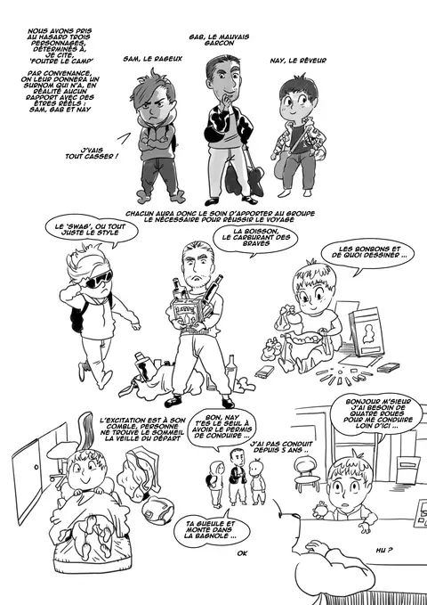 Dessin, août 2014