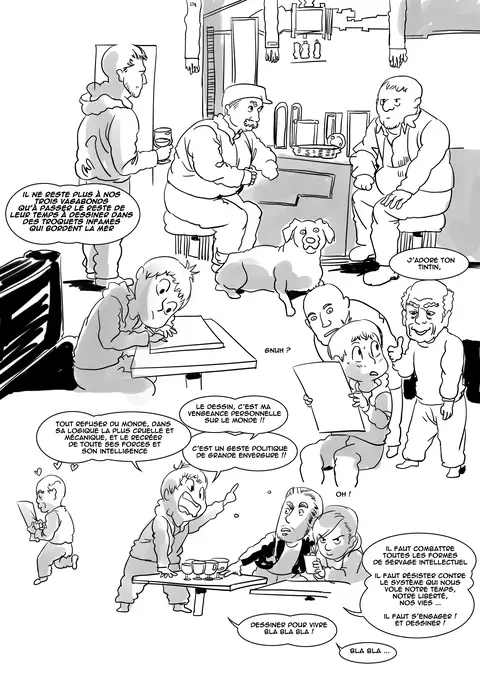 Dessin, août 2014