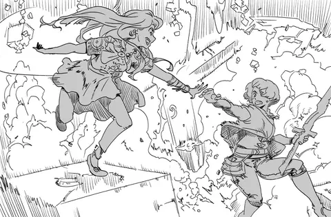 Dessin de Nayth, juin 2019, Dreamtime Travellers (1/14)