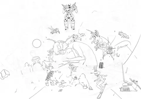 Dessin de Nayth, juin 2021, Worldmaps (7/16)