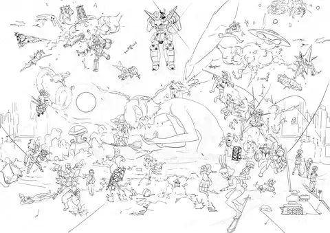 Dessin de Nayth, juin 2021, Worldmaps (10/16)