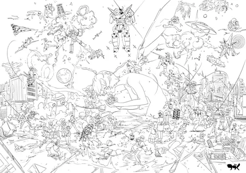 Dessin de Nayth, juin 2021, Worldmaps (12/16)