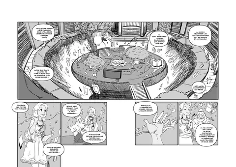 Dessin de Nayth, mars 2022, Dreamtime Travellers (11/18)