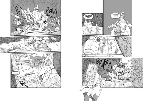Dessin de Nayth, mars 2022, Dreamtime Travellers (17/18)