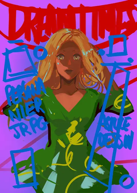Dessin de Nayth, avril 2022, Dreamtime Travellers (8/14)
