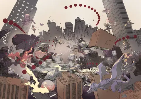 Dessin de Nayth, avril 2023, Worldmaps (5/7)
