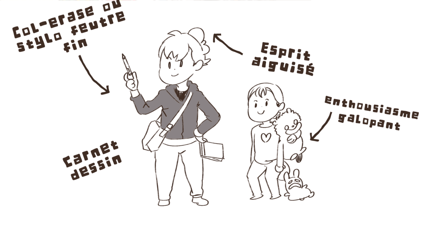 Dessiner dans le métro (1/2)