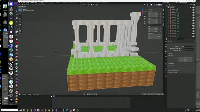 Projet Blender, animation du 2024-07-06