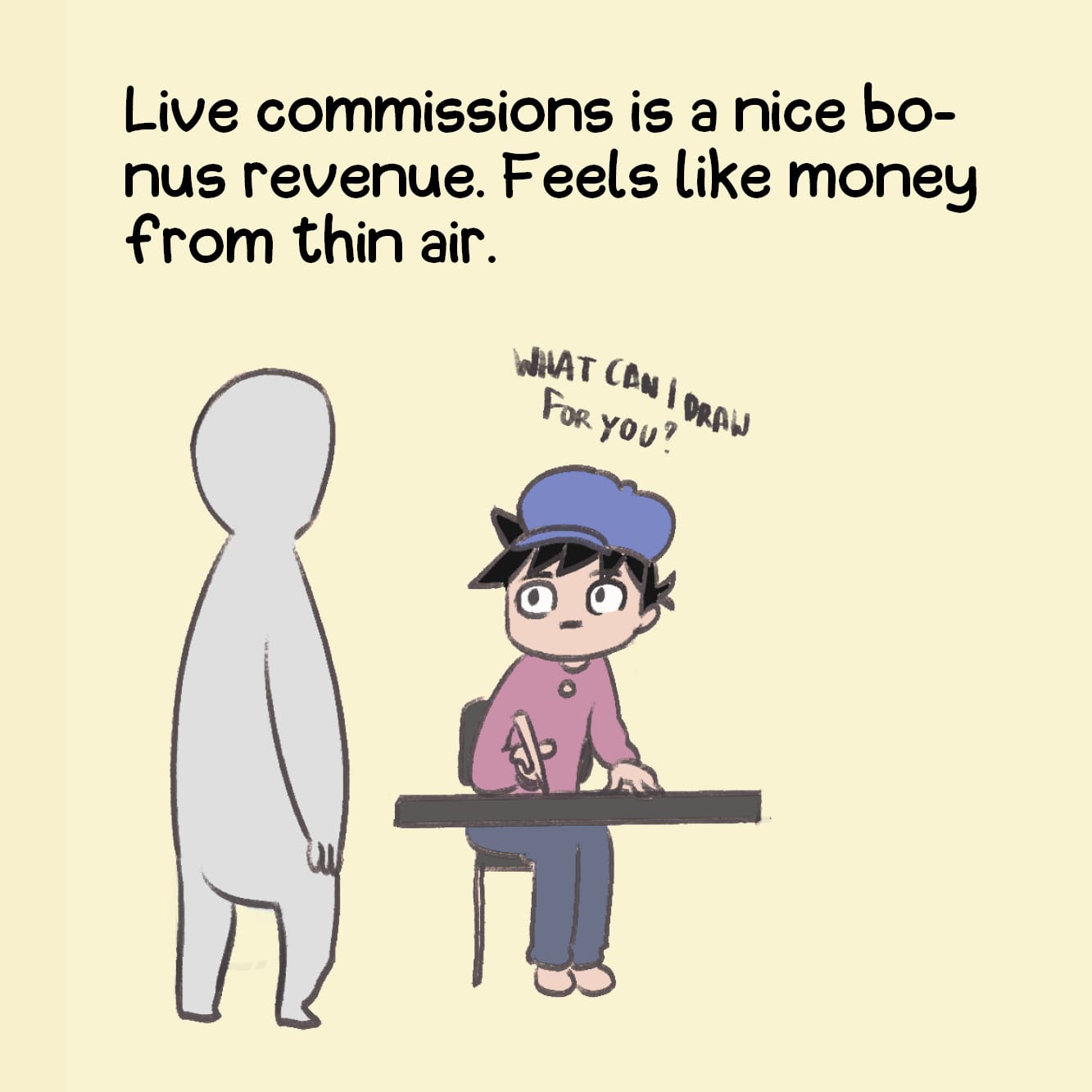 Tips for Live Drawing Commissions (2/5)