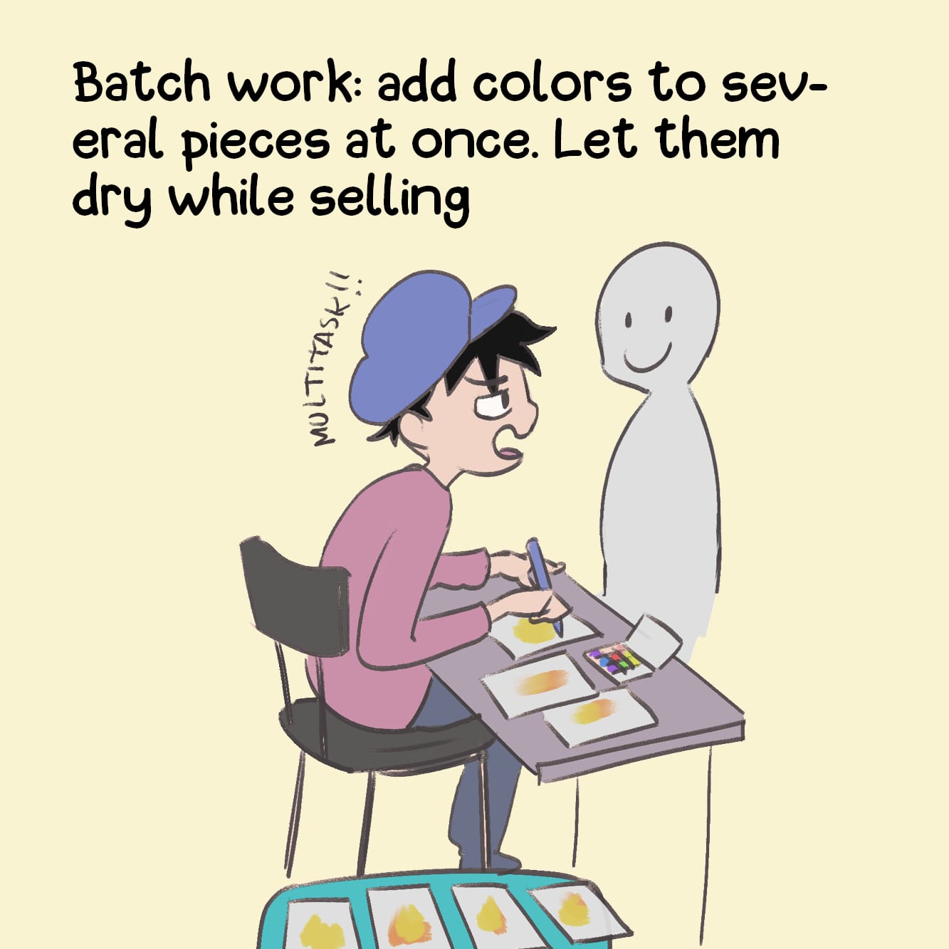Tips for Live Drawing Commissions (5/5)