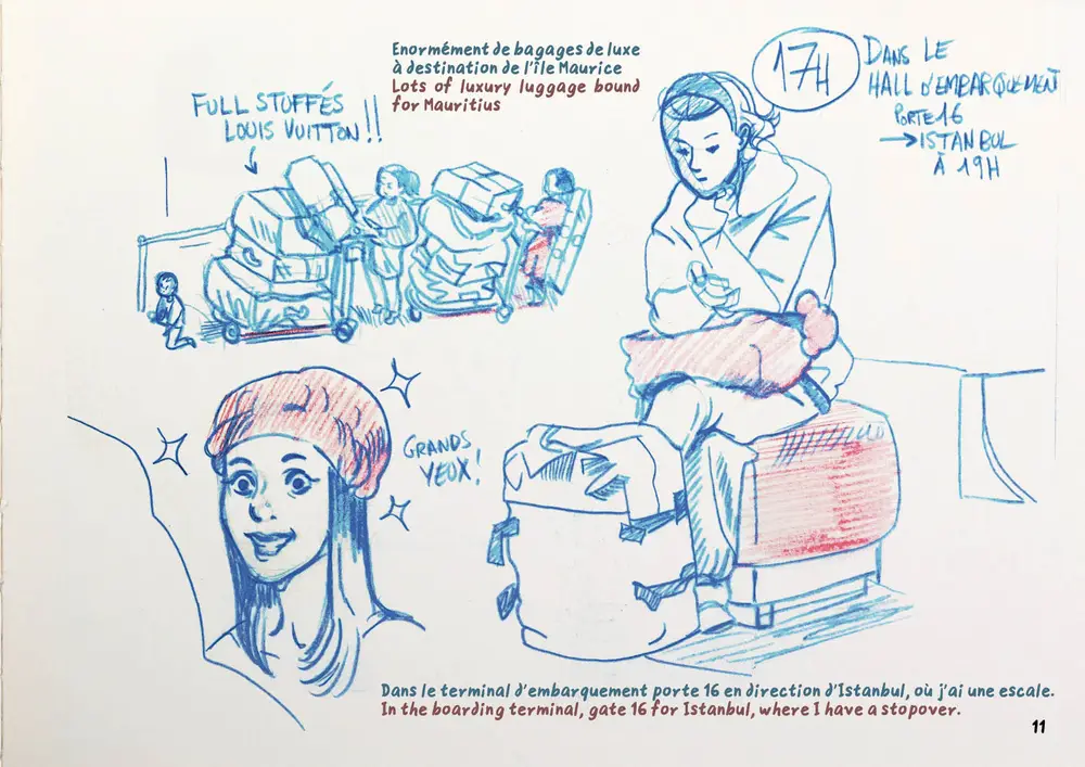 Drawing Korea, double page 5
