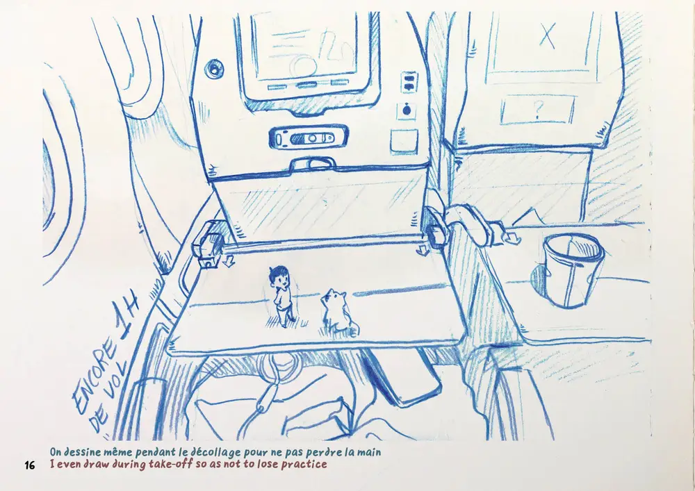 Drawing Korea, double page 9
