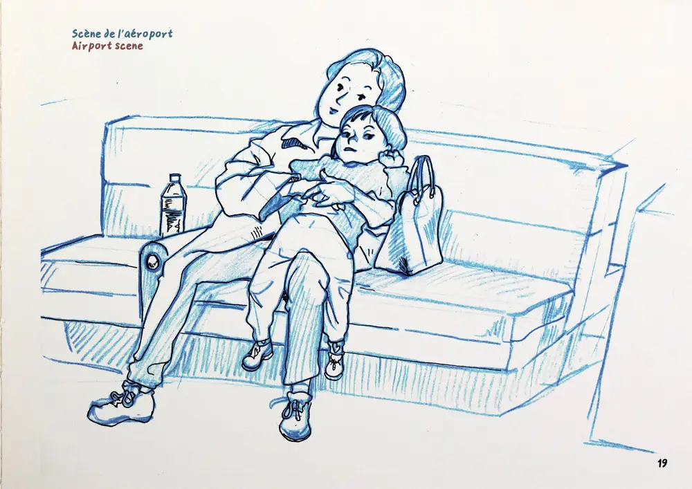 Drawing Korea, double page 11